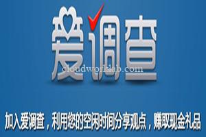 问卷调查赚钱平台-爱调查